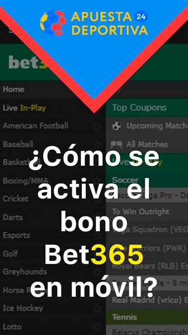 bono de bienvenida en colombia bet365